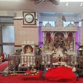 An open day is taking place at the temple.