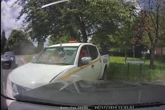 Video: Footage captures the shocking moment a police car is rammed head ...