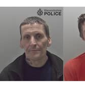 Dean Alton (left) and Craig Wright (right). Photo by Warwickshire Police