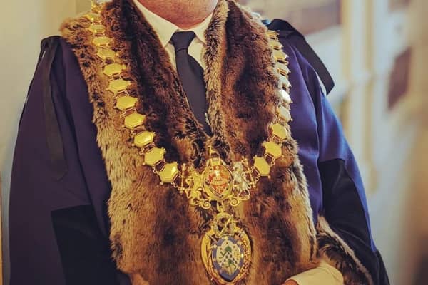 The new Mayor of Leamington Councillor Nick Williams. Picture submitted.