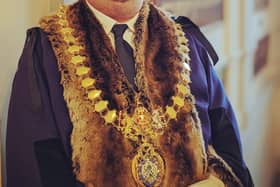 The new Mayor of Leamington Councillor Nick Williams. Picture submitted.