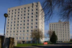 Some loved them, others loathed them - Rugby's Biart Place tower blocks.