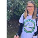 Sarah Macmurdie in her GNAAS t-shirt. Photo supplied