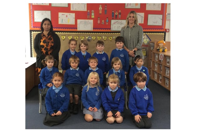 Reception class at Budbrooke Primary School