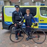 A stolen bike has been reunited with its owner after a break-in in Leamington. (Photo: Leamington Police)