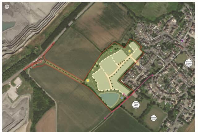 The site of the planned development in Stockton. Credit: www.richborough.co.uk