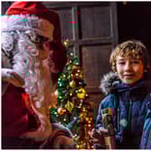 Father Christmas will be returning to Kenilworth Castle. Photo supplied by Heritage England
