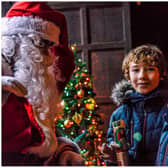 Father Christmas will be returning to Kenilworth Castle. Photo supplied by Heritage England