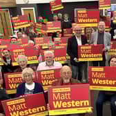 Matt Western launches his General Election campaign