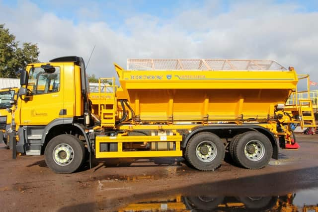 This week may see a return to our roads for Warwickshire County Council’s fleet of gritters. Photo by Warwickshire County Council