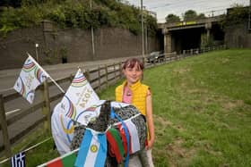 Maisie's latest creation. Picture: Corinna Diamond.