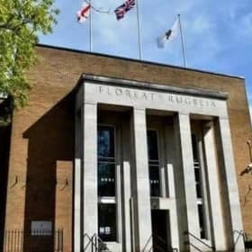 Rugby Town Hall.