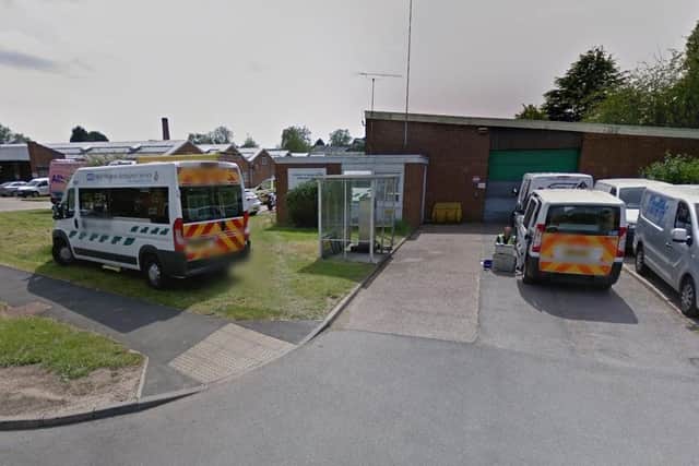 The ambulance station in Montague Road in Warwick when it was still in use. Photo by Google Streetview