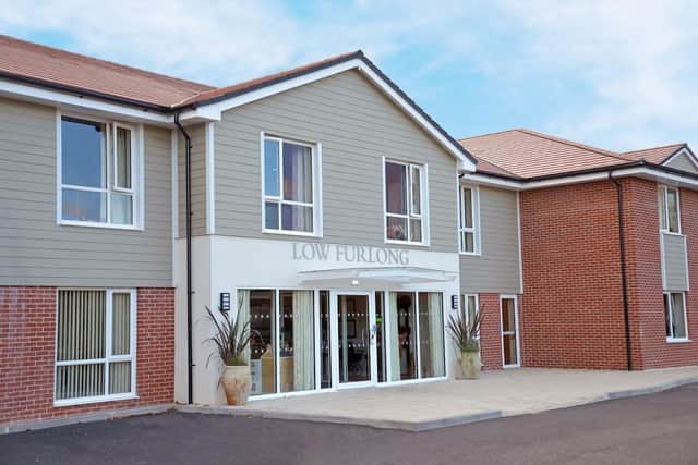 Low Furlong, the residential home that has been awarded an 'outstanding' rating by the CQC