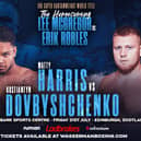 'Magic' Matty Harris v Kostyantin Dovbyshchenko. Picture courtesy of Wasserman Boxing.