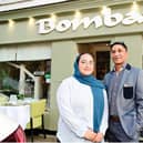 Iftahara Ahmed and Iftehar Ahmed outside Bombay in Regent Street, Leamington. Picture supplied.