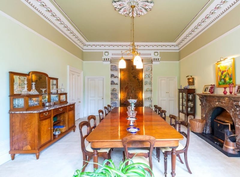 The dining room. Photo by Hamptons