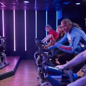 Parkinson's UK various case studies with Parkinson's exercise at the Gym.
Photograph by Amit Lennon
Date: 19 July 2017