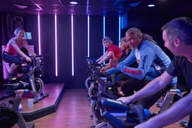 Parkinson's UK various case studies with Parkinson's exercise at the Gym.
Photograph by Amit Lennon
Date: 19 July 2017