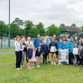 Members of VP Tennis had been at odds with Warwick District Council over the use and condition of the tennis courts, in Victoria Park. Photo by Mike Baker- MDB.