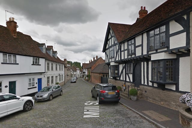 Mill Street had an average price of £971,000