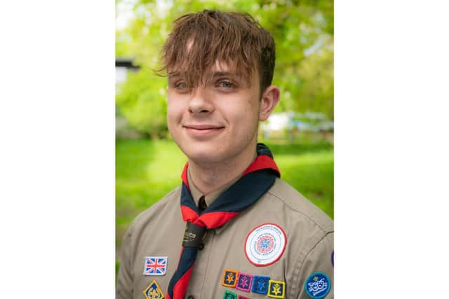 Joshua Valle an Explorer Scout from Warwick, attended the Coronation of HRH King Charles III as part of a select group at St Margaret’s Church, Westminster Abbey, also known as the ‘Church on Parliament Square’ in Westminster, London. Photo supplied