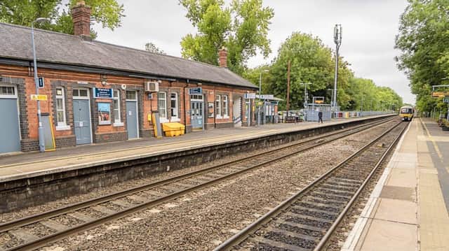 Platforms at Warwick Station