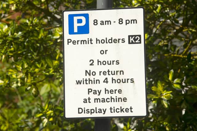 Permits are issued to eligible people in areas of the county where parking is controlled. The county council confirmed earlier this year that a new automated system would kick in from July 24, replacing paper permits as and when the current ones expire. Photo by Mike Baker