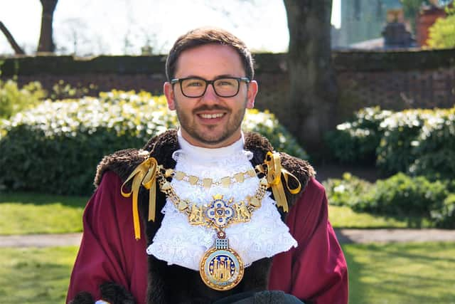 The Mayor of Warwick, Cllr Richard Edgington