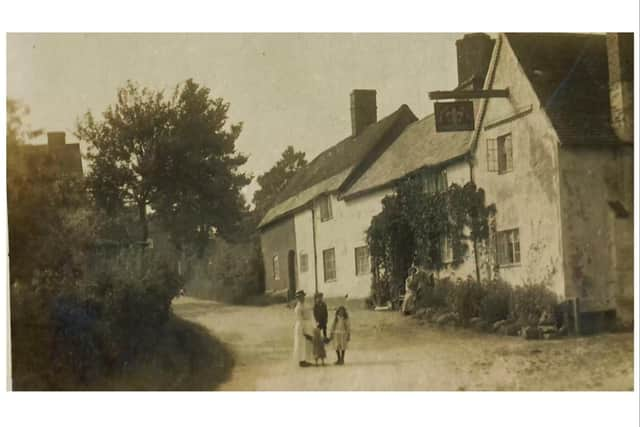 An old photo of the Fleur de Lys pub. Photo supplied