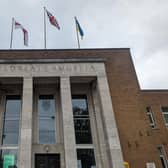 Rugby Town Hall, which is home to Rugby Borough Council.
