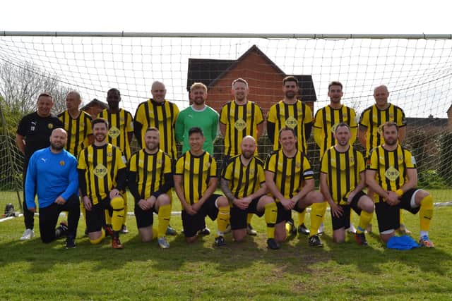 Leamington FC Vets, Division 1 Cup runners-up