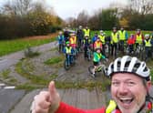 Simon Storey set up and runs a free community initiative called The Bicycle Bus.