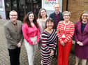 Pictured (left to right) Jonathan Mountford (Project Warwickshire), Hayley Lineker (Warwickshire County Council), Susanna Mann (Project Warwickshire), Helen Peters (Shakespeare’s England), Russell Grant (CW Chamber of Commerce), Keely Hancox (CW Chamber of Commerce) and Nicola Smith (Rugby Borough Council).