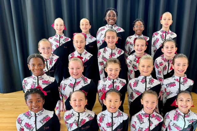 Jaide's dancers are ready for the dance festival.