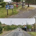 The location of the assault in Bishop's Itchington. Photos from Google Streetviews supplied by Warwickshire Police