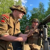 The Royal Warwickshire Regiment WW2 Living History Group. Photo supplied