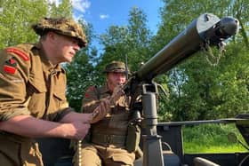 The Royal Warwickshire Regiment WW2 Living History Group. Photo supplied