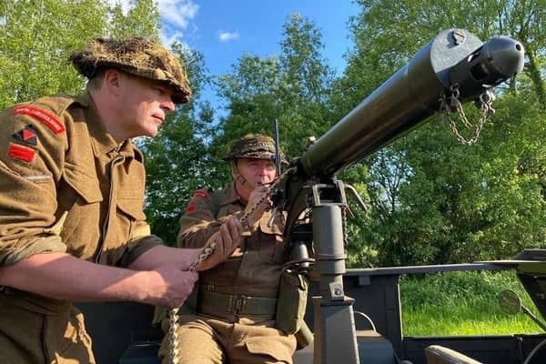The Royal Warwickshire Regiment WW2 Living History Group. Photo supplied