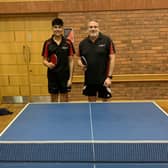 Eathorpe D, winners of Division a, Toby John and Darren Hadley