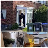 Specialist officers joined officers from the Leamington Safer Neighbourhood Team to carry out the drugs warrant on the property in England Crescent.