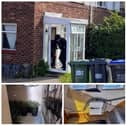 Specialist officers joined officers from the Leamington Safer Neighbourhood Team to carry out the drugs warrant on the property in England Crescent.