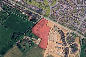 William Davis Homes will build 70 new homes on this land in the next stage of the Westwood Park development, off Westwood Heath Road, in Burton Green