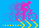 Spectators are being encouraged to use public transport or active travel, such as cycling, to get to and from Warwick during the road race this weekend. Graphic supplied by Warwickshire County Council