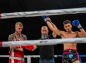 Leamington’s George Mouzakitis takes his second European title.