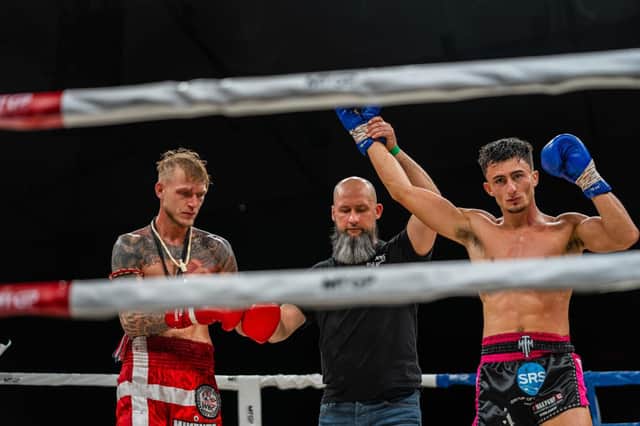 Leamington’s George Mouzakitis takes his second European title.