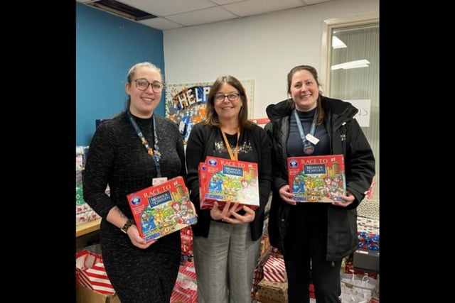 The castle team and elves delivered 300 presents to local charities and will be continuing throughout the holiday period and into 2024. Photo by Warwick Castle