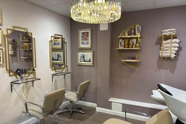 The new hair salon at The Limes