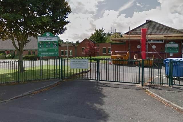 St John’s Primary School and Nursery, Mortimer Road, Kenilworth. Photo by Google StreetView