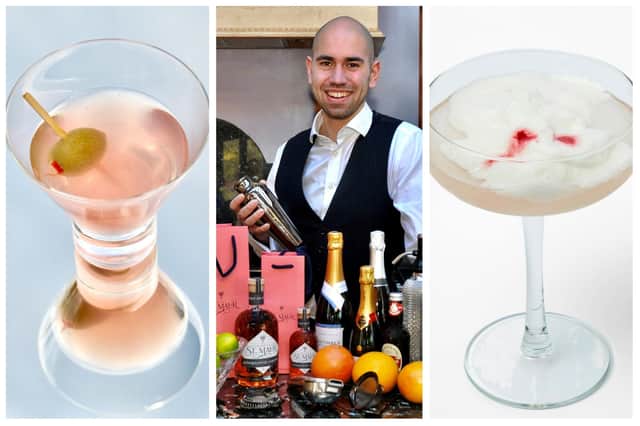 The Daylight Martini and the Vampire Cocktail - with William Seymour the mixologist.